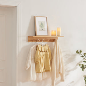 Væg garderobe Fjord bambus [en.casa] - premiumXL