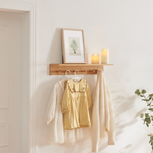 Væg garderobe Fjord bambus [en.casa] - premiumXL