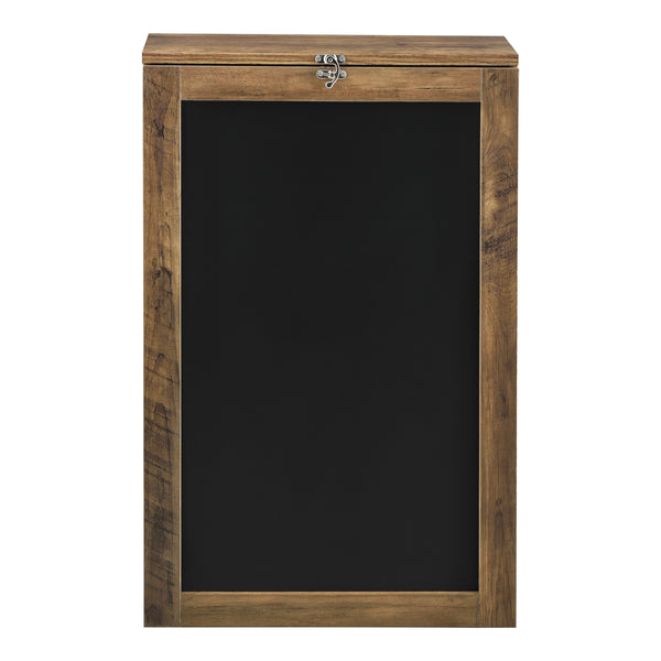 [en.casa]® Vægmonteret klapbord med tavle - 156x50x91,5cm - MDF - kork - i forskellige farver