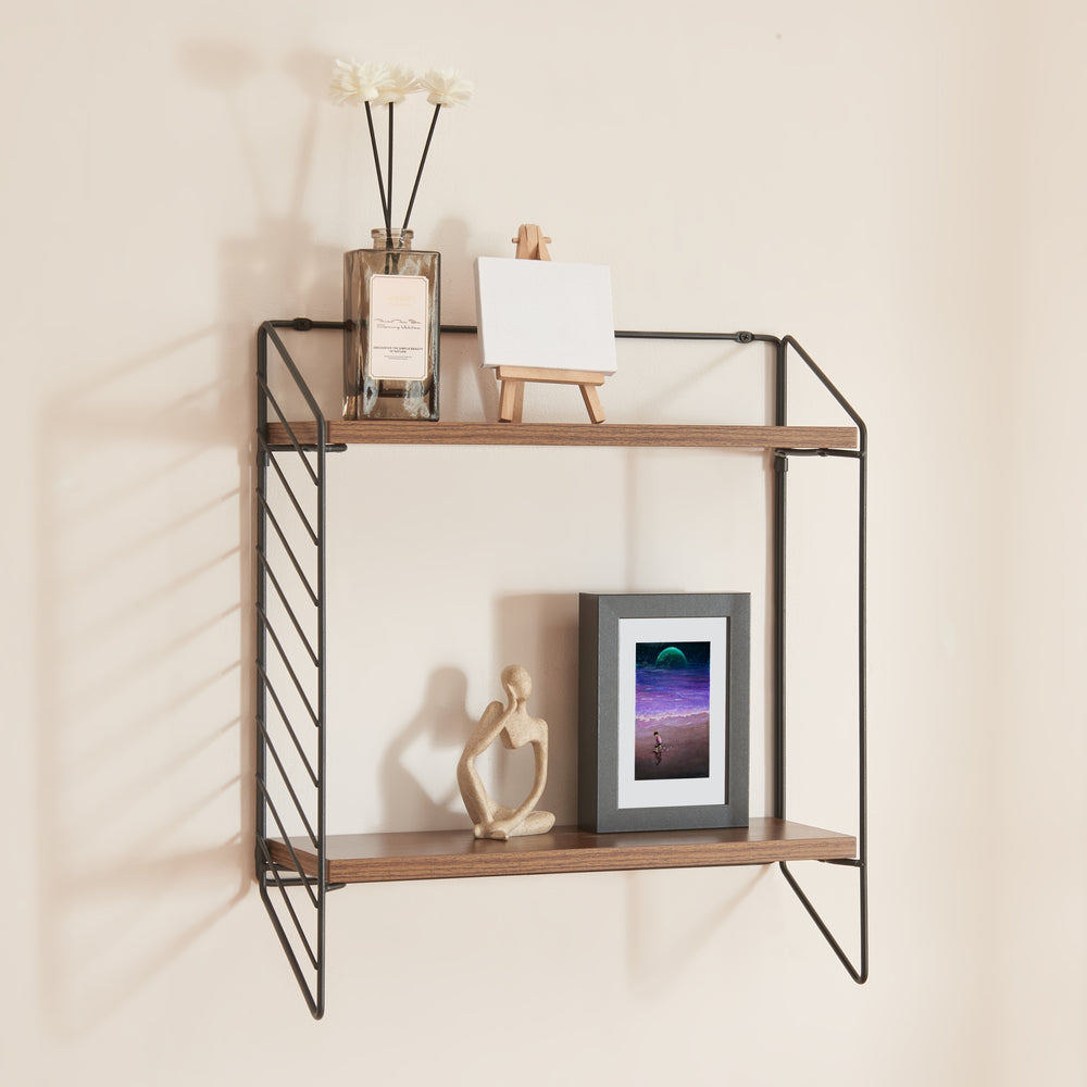 Vægmonteret hylde Bømlo i forskellige farver [en.casa] - premiumXL