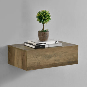 Væghylde Oslo med skuffe 46x30x15cm forsk. farver [en.casa] - premiumXL