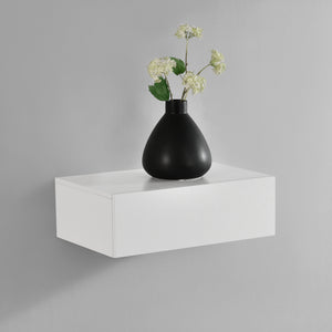 Væghylde Oslo med skuffe 46x30x15cm forsk. farver [en.casa] - premiumXL