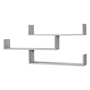 Væghylde Grimstad 119 x 18 x 55 cm forskellige farver Farver en.casa