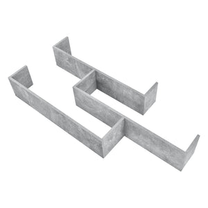 Væghylde Grimstad 119 x 18 x 55 cm forskellige farver Farver en.casa