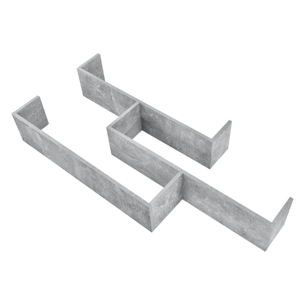 Væghylde Grimstad 119 x 18 x 55 cm forskellige farver Farver en.casa