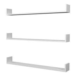 Væghylde Höganäs 3-pcs. i forskellige størrelser og farver [en.casa]