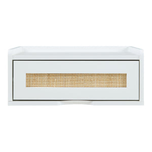 Væghylde Ljuredsø med skuffe 40x30x16,5 cm [en.casa]