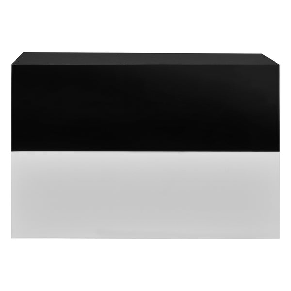 [en.casa]® Hylde/aflastningsbord Grethe - med skuffe - 46x30x15cm - i forskellige farver