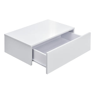 [en.casa]® Hylde/aflastningsbord Grethe - med skuffe - 46x30x15cm - i forskellige farver