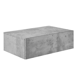 [en.casa]® Hylde/aflastningsbord Grethe - med skuffe - 46x30x15cm - i forskellige farver