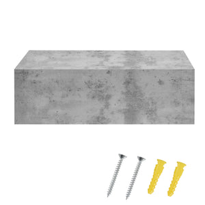 [en.casa]® Hylde/aflastningsbord Grethe - med skuffe - 46x30x15cm - i forskellige farver