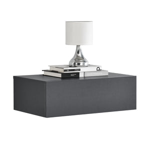 [en.casa]® Hylde/aflastningsbord Grethe - med skuffe - 46x30x15cm - i forskellige farver