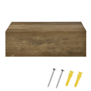 [en.casa]® Hylde/aflastningsbord Grethe - med skuffe - 46x30x15cm - i forskellige farver