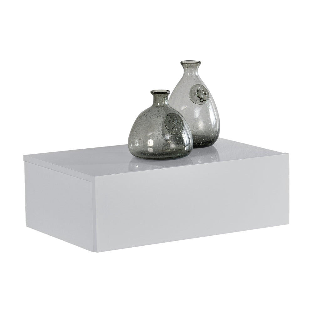 Væghylde Oslo med skuffe 46x30x15cm forsk. farver [en.casa] - premiumXL