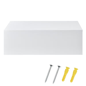 [en.casa]® Hylde/aflastningsbord Grethe - med skuffe - 46x30x15cm - i forskellige farver