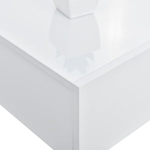 [en.casa]® Hylde/aflastningsbord Grethe - med skuffe - 46x30x15cm - i forskellige farver