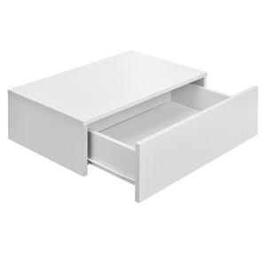 [en.casa]® Hylde/aflastningsbord Grethe - med skuffe - 46x30x15cm - i forskellige farver
