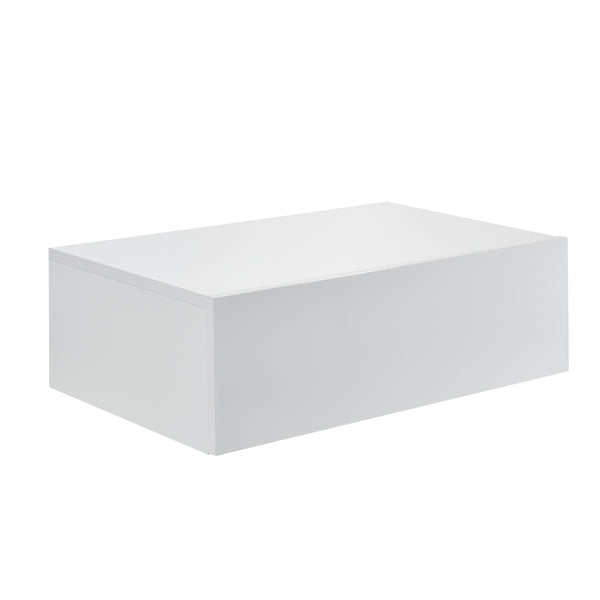 [en.casa]® Hylde/aflastningsbord Grethe - med skuffe - 46x30x15cm - i forskellige farver