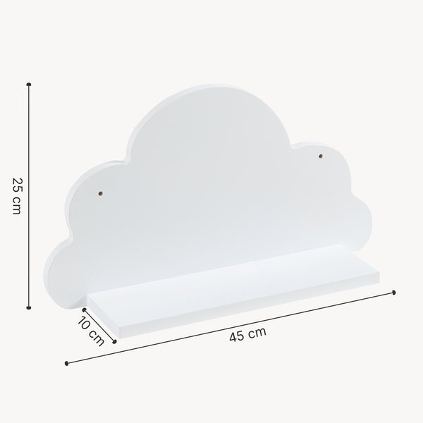 Skanderborg væghylde i forskellige former [en.casa]