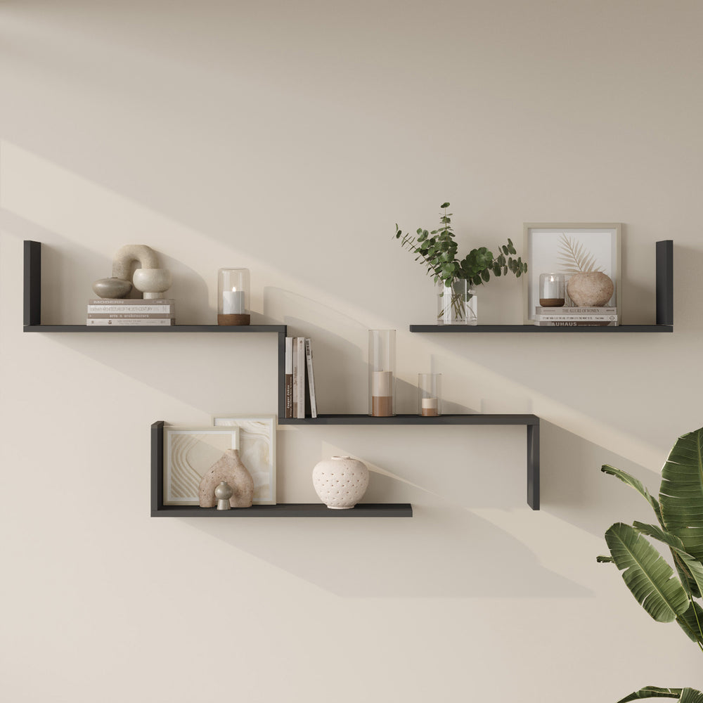 3-delt væghyldesæt Vepinshul [en.casa]