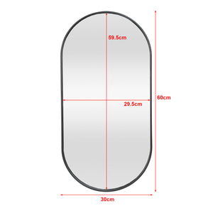 Vægspejl Picciano oval [en.casa] Vælg model