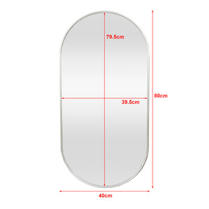 Vægspejl Picciano oval [en.casa] Vælg model
