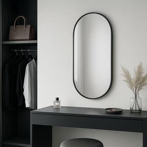 Vægspejl Picciano oval [en.casa] Vælg model