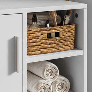 Vaskeskab Kulaik 51x60x32 cm Hvid [en.casa]
