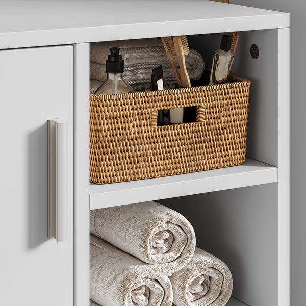 Vaskeskab Kulaik 51x60x32 cm Hvid [en.casa]