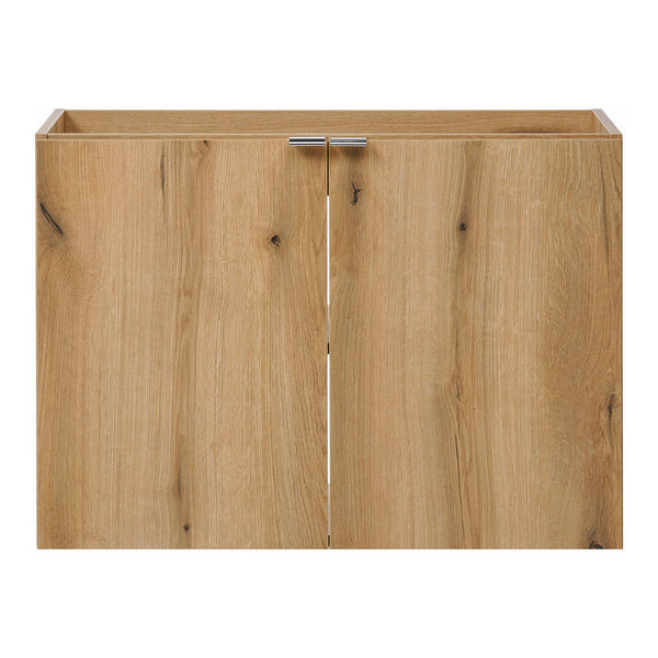 Vaskeskab Newport med døre 80x71x40 cm [en.casa].