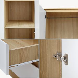Garderobe Bastheim i forskellige størrelser og designs [en.casa]