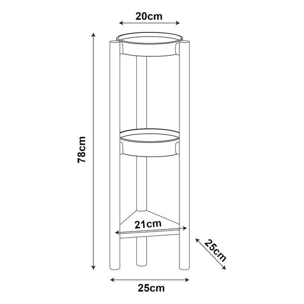 Planteholder Sastamala [en.casa]