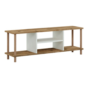 TV-bord Ærøskøbing med 2 hylder 43x120x29 cm forskellige farver farver [en.casa]