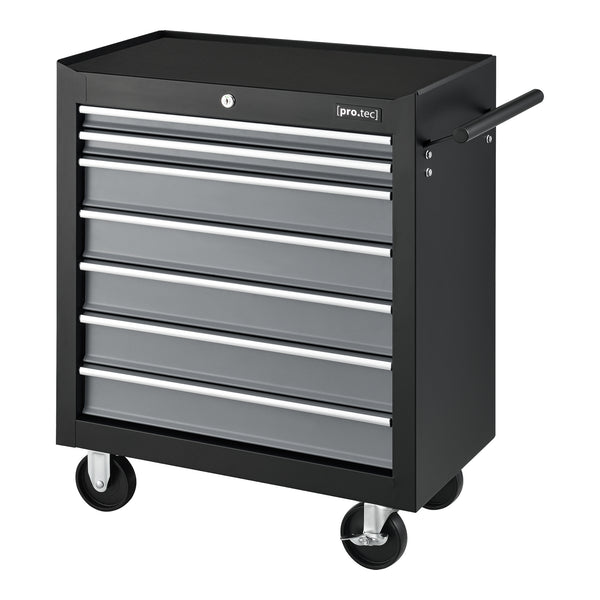 Værkstedsvogn med skuffer og 4 hjul, forskellige modeller modeller [pro.tec]