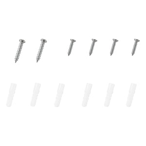 [pro.tec]® Magnetisk whiteboardtavle - hvid - med aluminium ramme - metal - i forskellige størrelser