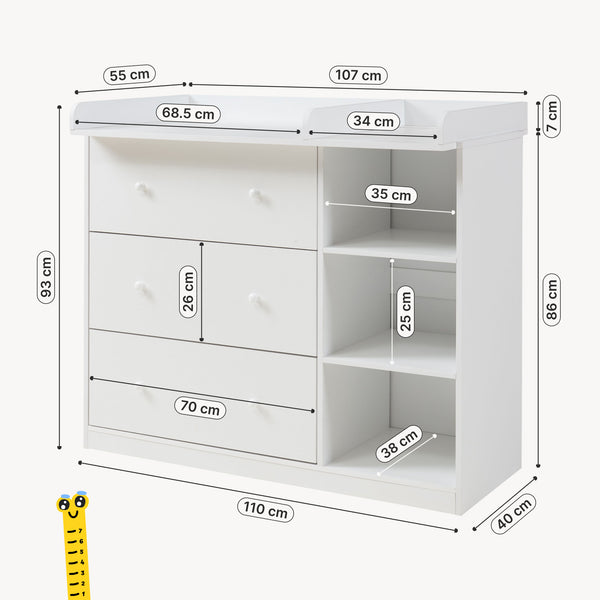 Beldinupp puslebord med pusleunderlag [en.casa]
