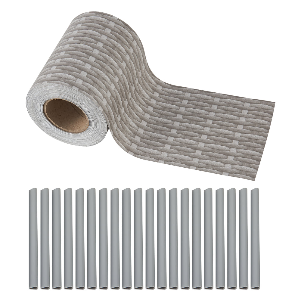 Hegnfolie Jesteburg 1 x rulle i forskellige farver [en.casa] - premiumXL