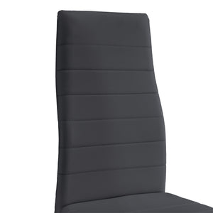  [en.casa]® Spisebord Tønder - (120x60x75cm) - 4 stole - i forskellige farver