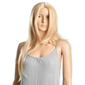 [in.tec]® Paryk - kanekalon - 61cm - vaskbar - i forskellige farver