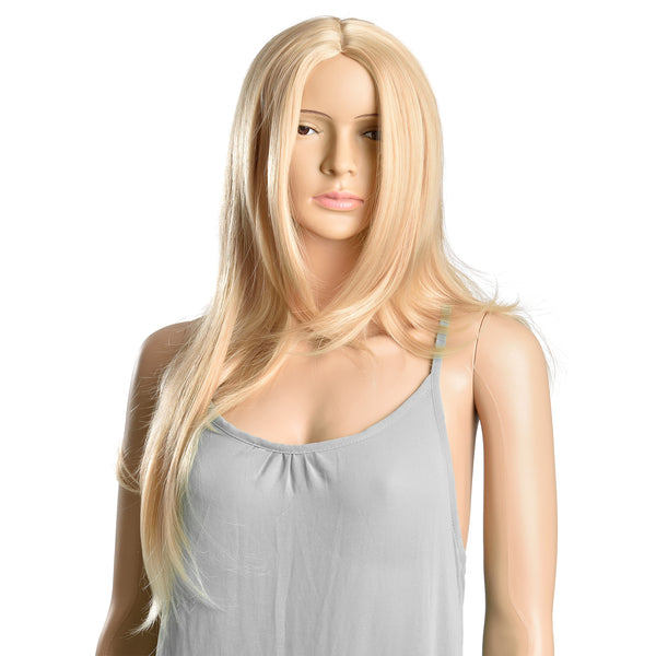[in.tec]® Paryk - kanekalon - 61cm - vaskbar - i forskellige farver