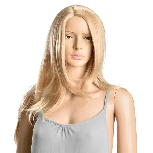 [in.tec]® Paryk - kanekalon - 61cm - vaskbar - i forskellige farver